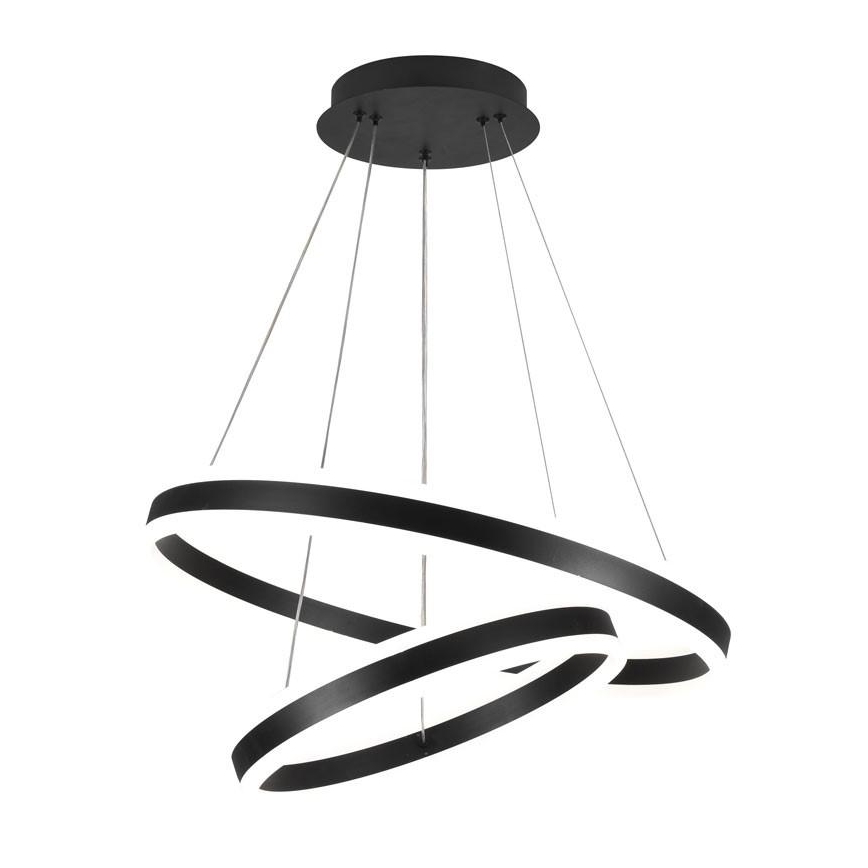 LED prigušiva luster na sajli LED/135W/230V 3000-6500K prečnik 60 cm + daljinski upravljač