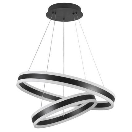 LED prigušiva luster na sajli LED/135W/230V 3000-6500K prečnik 60 cm + daljinski upravljač