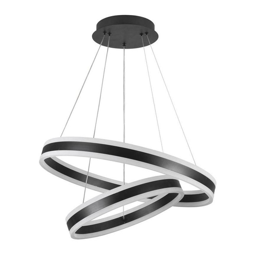 LED prigušiva luster na sajli LED/135W/230V 3000-6500K prečnik 60 cm + daljinski upravljač