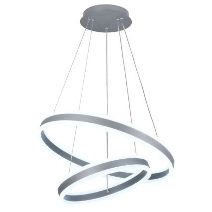 LED prigušiva svetiljka na sajli LED/135W/230V 3000-6500K prečnik 60 cm + daljinski upravljač