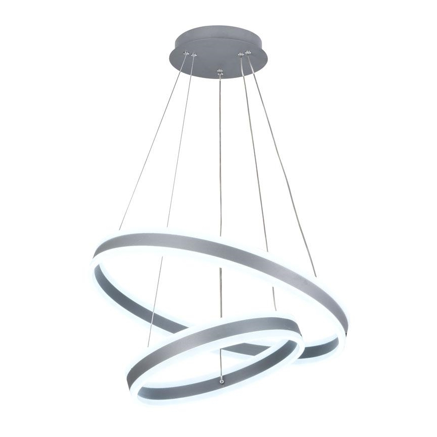 LED prigušiva svetiljka na sajli LED/135W/230V 3000-6500K prečnik 60 cm + daljinski upravljač