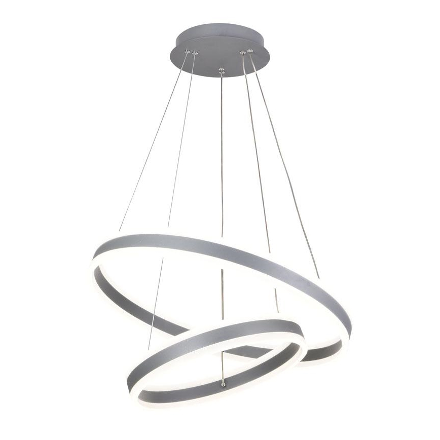 LED prigušiva svetiljka na sajli LED/135W/230V 3000-6500K prečnik 60 cm + daljinski upravljač