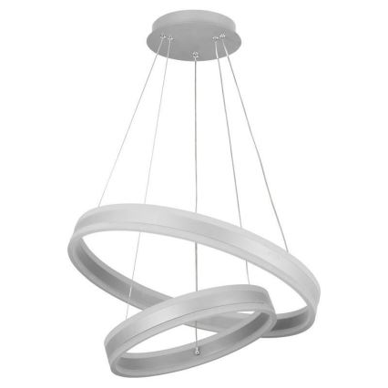 LED prigušiva svetiljka na sajli LED/135W/230V 3000-6500K prečnik 60 cm + daljinski upravljač