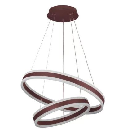 LED prigušiva luster na sajli LED/135W/230V 3000-6500K prečnik 60 cm + daljinski upravljač