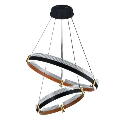 LED prigušiva luster na sajli LED/140W/230V 3000-6500K prečnika 60 cm + daljinski upravljač