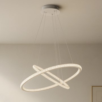 LED prigušiva luster na sajli LED/150W/230V 3000-6500K + daljinski upravljač