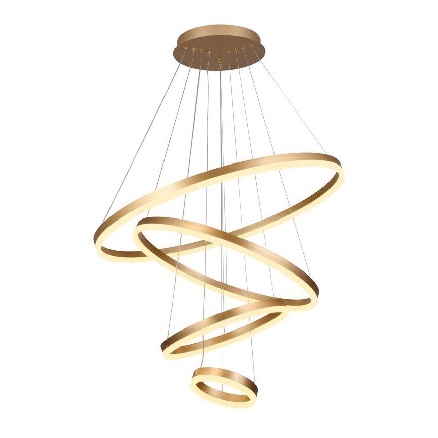 LED prigušiva luster na sajli LED/165W/230V 3000-6500K prečnika 80 cm + sa daljinskim upravljačem