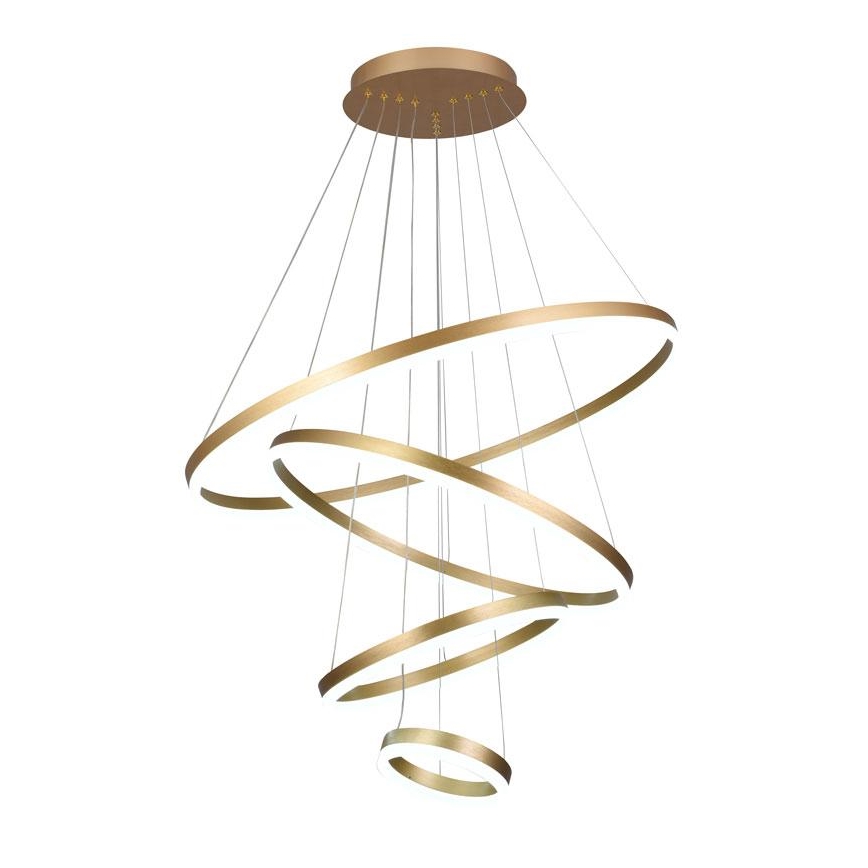 LED prigušiva luster na sajli LED/165W/230V 3000-6500K prečnika 80 cm + sa daljinskim upravljačem