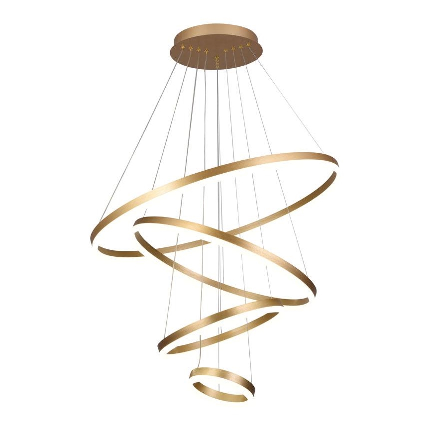 LED prigušiva luster na sajli LED/165W/230V 3000-6500K prečnika 80 cm + sa daljinskim upravljačem
