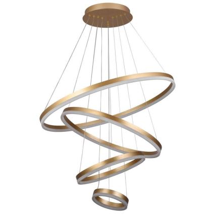 LED prigušiva luster na sajli LED/165W/230V 3000-6500K prečnika 80 cm + sa daljinskim upravljačem