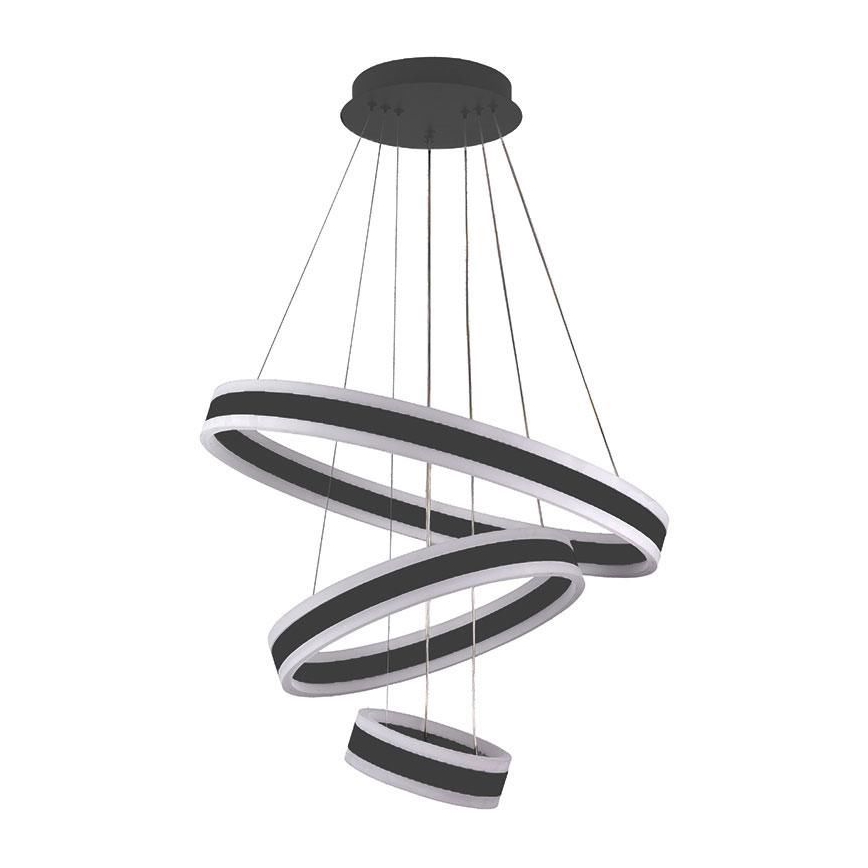 LED prigušiva luster na sajli LED/165W/230V 3000-6500K pr. 60 cm + daljinski upravljač