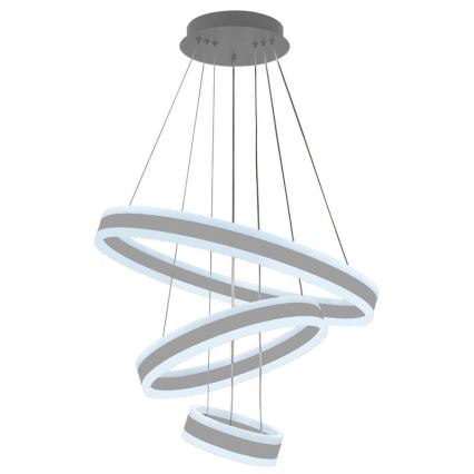 LED prigušiva luster na sajli LED/165W/230V 3000-6500K prečnik 60 cm + daljinski upravljač