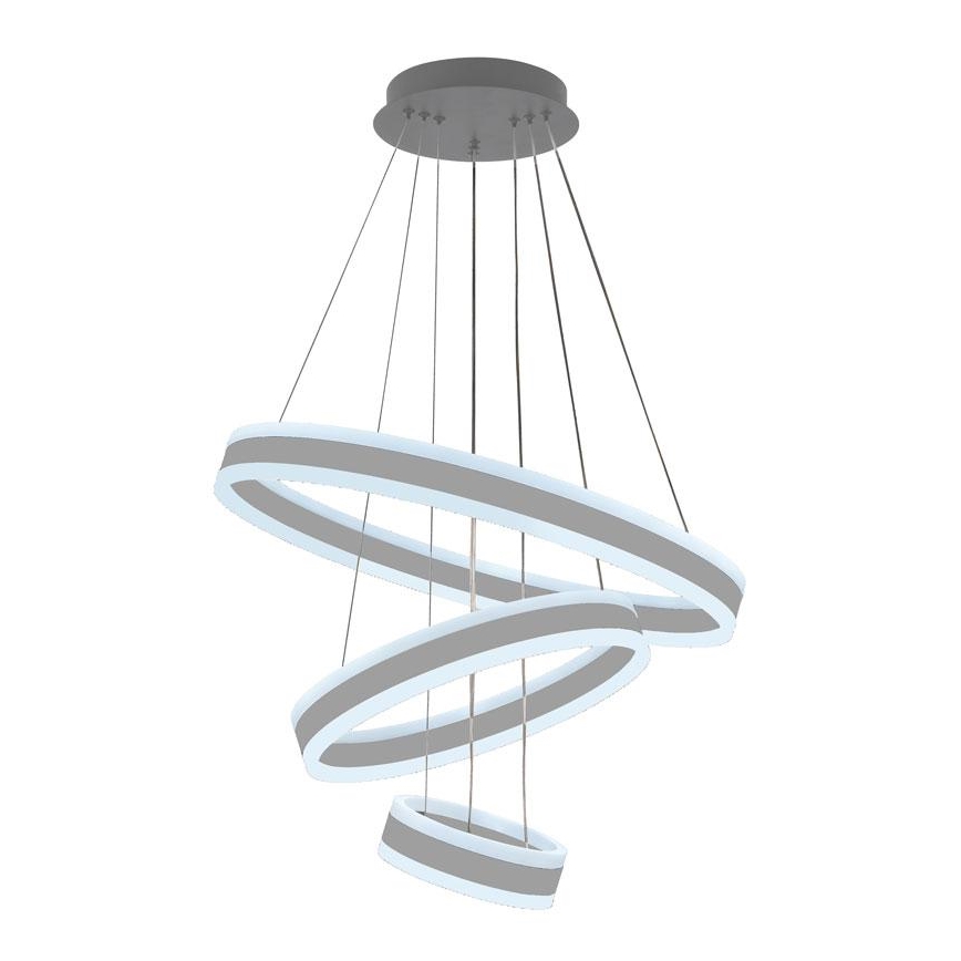 LED prigušiva luster na sajli LED/165W/230V 3000-6500K prečnik 60 cm + daljinski upravljač