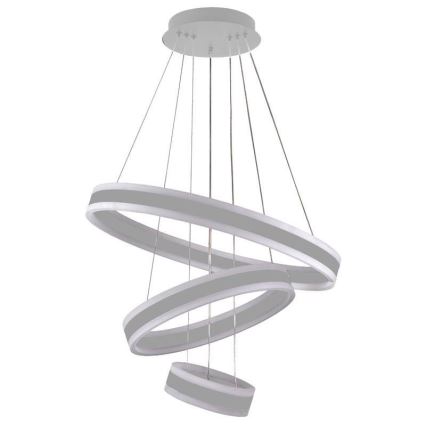 LED prigušiva luster na sajli LED/165W/230V 3000-6500K prečnik 60 cm + daljinski upravljač