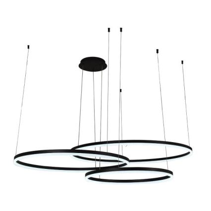 LED prigušiva luster na sajli LED/170W/230V 3000-6500K prečnik 100 cm + daljinski upravljač