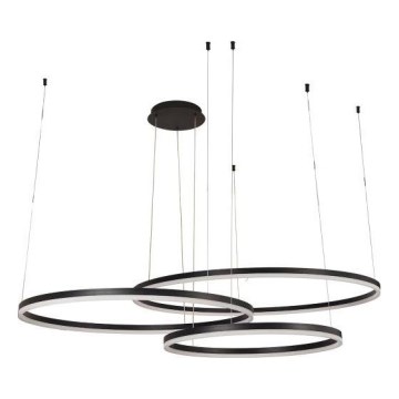 LED prigušiva luster na sajli LED/170W/230V 3000-6500K prečnik 100 cm + daljinski upravljač