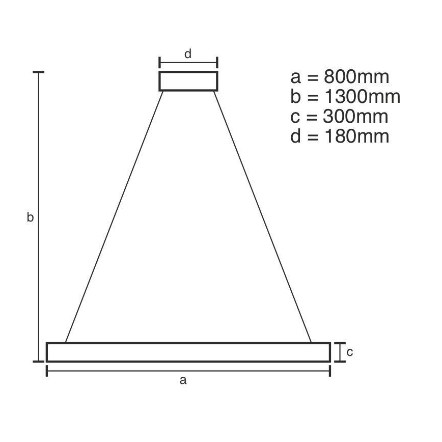 LED prigušiva kristalni luster na sajli LED/175W/230V 3000-6500K zlatni + daljinski upravljač