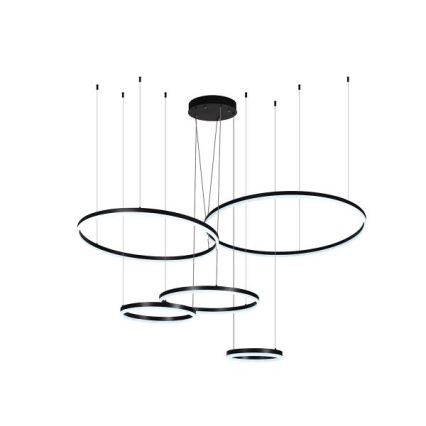 LED prigušiva viseća lampa na sajli LED/220W/230V 3000-6500K prečnik 100 cm + daljinsko upravljanje