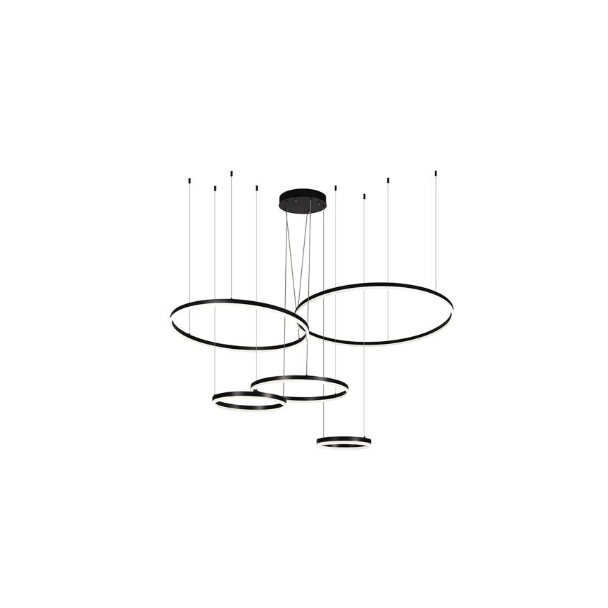 LED prigušiva viseća lampa na sajli LED/220W/230V 3000-6500K prečnik 100 cm + daljinsko upravljanje