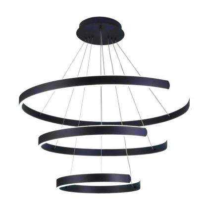 LED prigušiva luster na sajli LED/220W/230V 3000-6500K prečnik 80 cm + daljinski upravljač