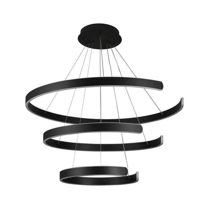 LED prigušiva luster na sajli LED/220W/230V 3000-6500K prečnik 80 cm + daljinski upravljač