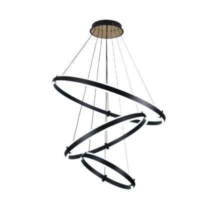 LED prigušiva viseća svetiljka na sajli LED/250W/230V 3000-6500K prečnik 80 cm + daljinski upravljač