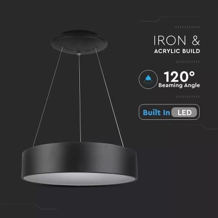 LED prigušiva luster na sajli LED/30W/230V