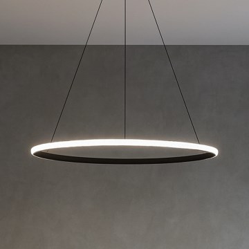 LED prigušiva luster na sajli LED/32W/230V 3000-6500K Ø 60 cm + daljinski upravljač
