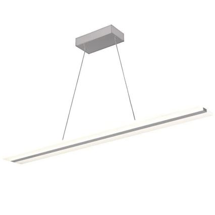 LED prigušiva luster na sajli LED/40W/230V 3000-6500K bela + daljinski upravljač