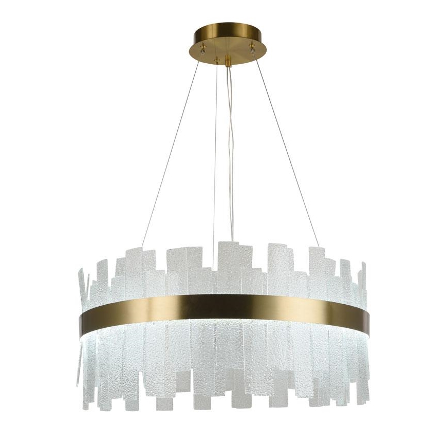 LED prigušiva kristalni luster na sajli LED/40W/230V 3000-6500K + sa daljinskim upravljačem