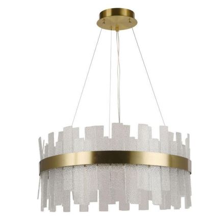 LED prigušiva kristalni luster na sajli LED/40W/230V 3000-6500K + sa daljinskim upravljačem
