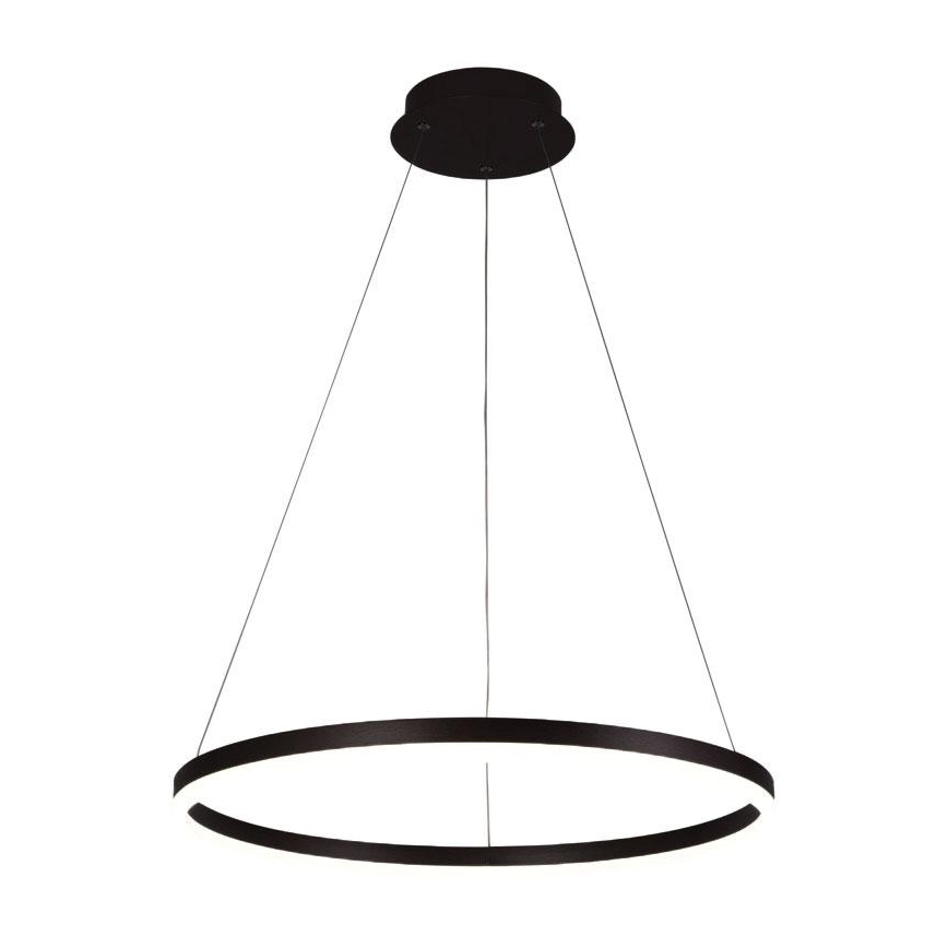 LED prigušiva viseći luster na sajli LED/42W/230V 3000-6500K prečnika 60 cm + daljinski upravljač