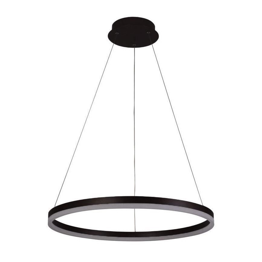 LED prigušiva viseći luster na sajli LED/42W/230V 3000-6500K prečnika 60 cm + daljinski upravljač