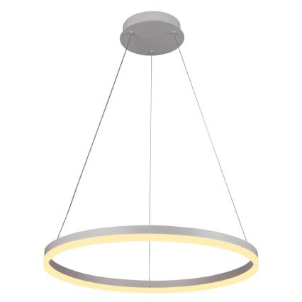 LED prigušiva viseća svetiljka na sajli LED/42W/230V 3000-6500K prečnik 60 cm + daljinski upravljač