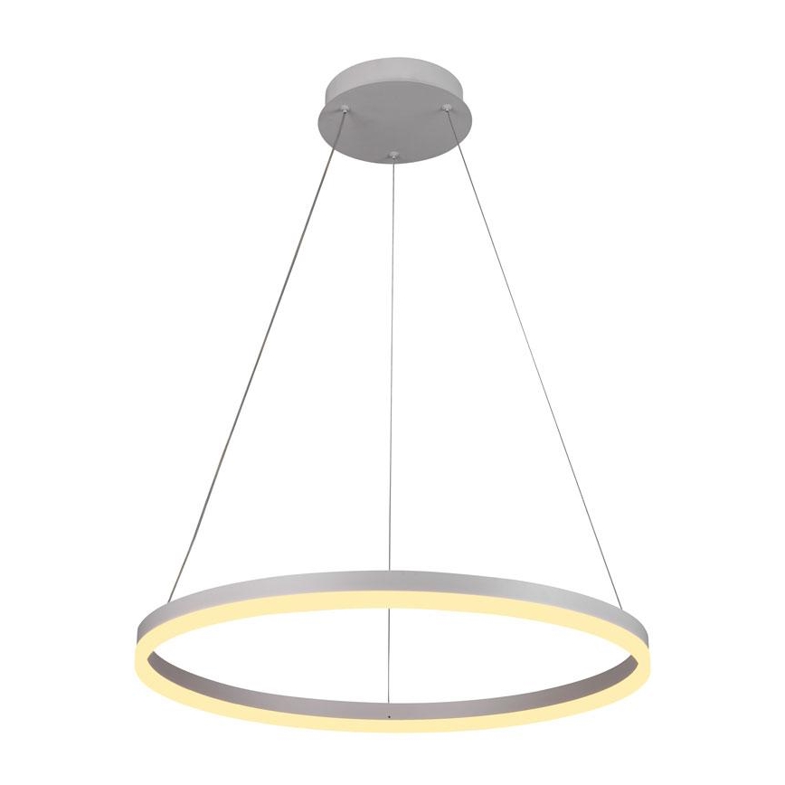 LED prigušiva viseća svetiljka na sajli LED/42W/230V 3000-6500K prečnik 60 cm + daljinski upravljač