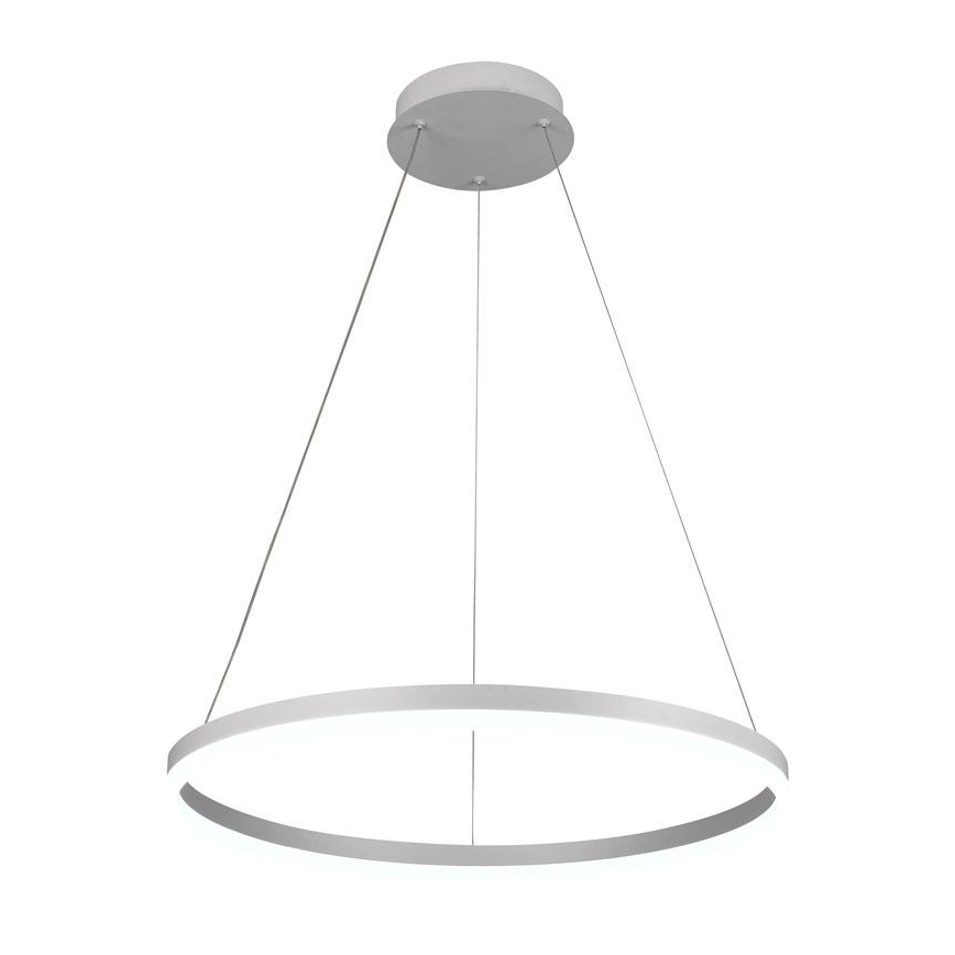 LED prigušiva viseća svetiljka na sajli LED/42W/230V 3000-6500K prečnik 60 cm + daljinski upravljač