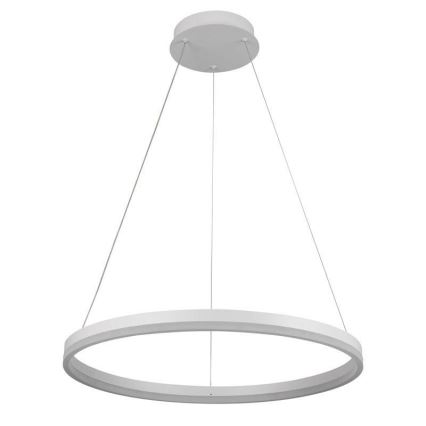 LED prigušiva viseća svetiljka na sajli LED/42W/230V 3000-6500K prečnik 60 cm + daljinski upravljač