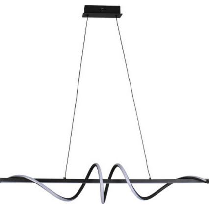 LED prigušiva luster na sajli LED/50W/230V 3000-6500K 100 cm + daljinski upravljač
