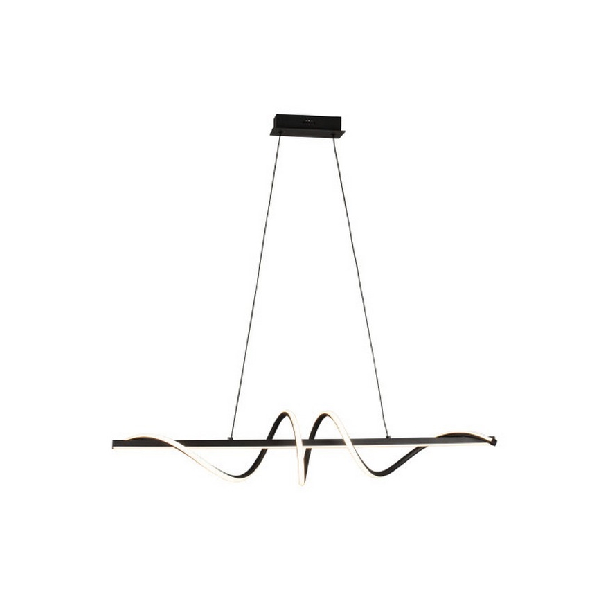 LED prigušiva luster na sajli LED/50W/230V 3000-6500K 100 cm + daljinski upravljač