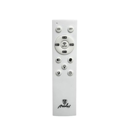 LED prigušiva luster na sajli LED/50W/230V 3000-6500K 100 cm + daljinski upravljač