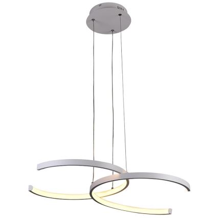 LED prigušiva luster na sajli LED/50W/230V 3000-6500K + daljinski upravljač