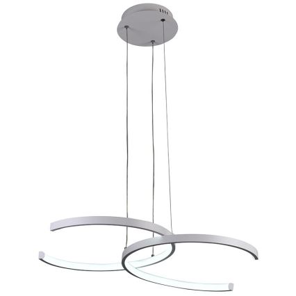 LED prigušiva luster na sajli LED/50W/230V 3000-6500K + daljinski upravljač