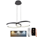 LED prigušiva luster na sajli LED/50W/230V 3000-6500K + daljinski upravljač