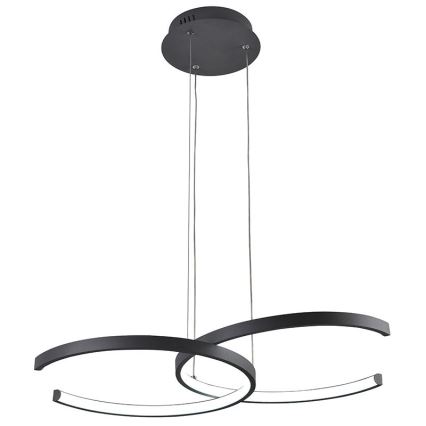 LED prigušiva luster na sajli LED/50W/230V 3000-6500K + daljinski upravljač