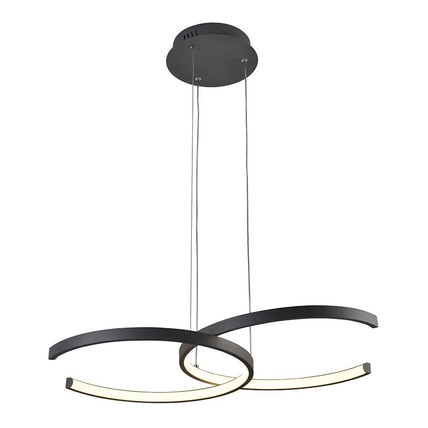 LED prigušiva luster na sajli LED/50W/230V 3000-6500K + daljinski upravljač