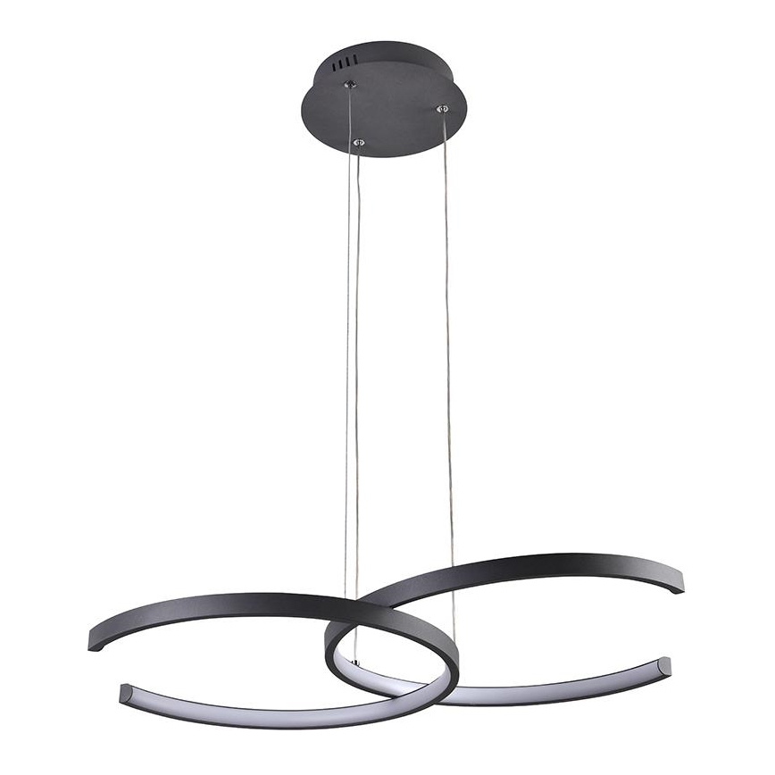 LED prigušiva luster na sajli LED/50W/230V 3000-6500K + daljinski upravljač