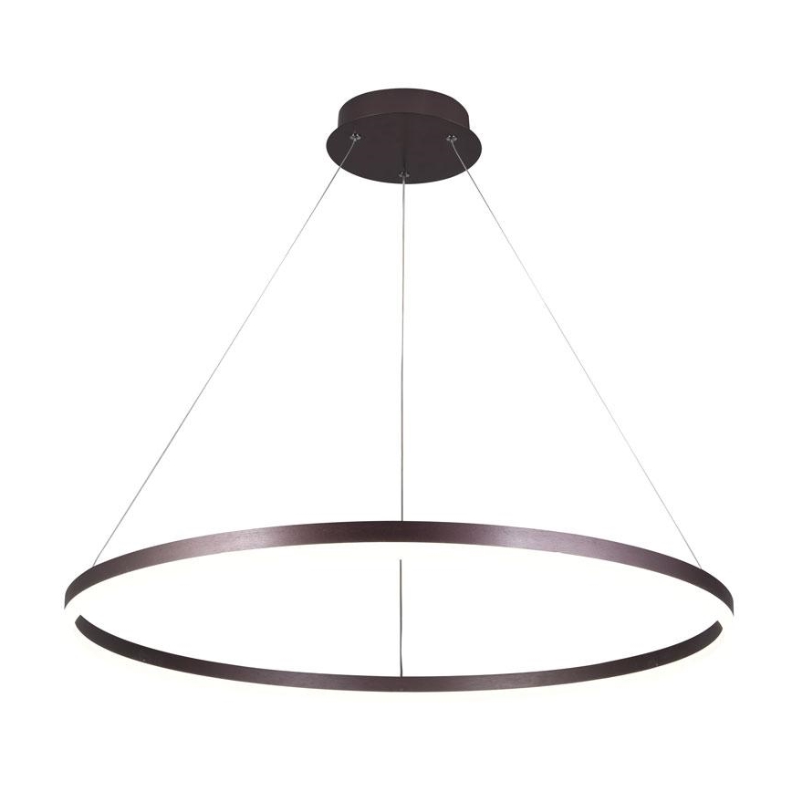 LED prigušiva luster na sajli LED/55W/230V 3000-6500K Ø 80 cm + daljinski upravljač