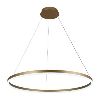 LED prigušiva luster na sajli LED/55W/230V 3000-6500K prečnik 80 cm + daljinsko upravljanje