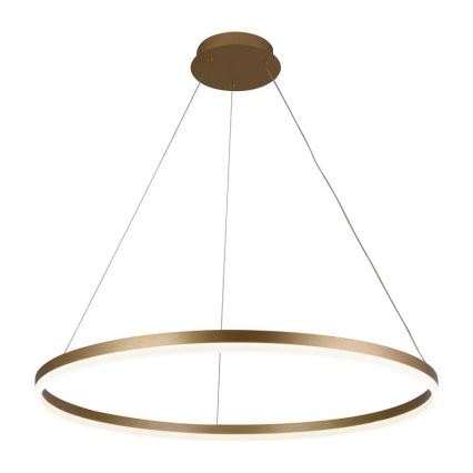 LED prigušiva luster na sajli LED/55W/230V 3000-6500K prečnik 80 cm + daljinsko upravljanje
