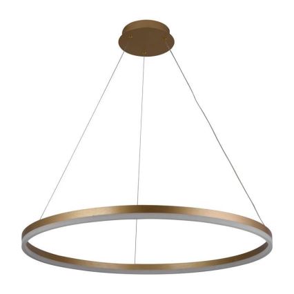 LED prigušiva luster na sajli LED/55W/230V 3000-6500K prečnik 80 cm + daljinsko upravljanje